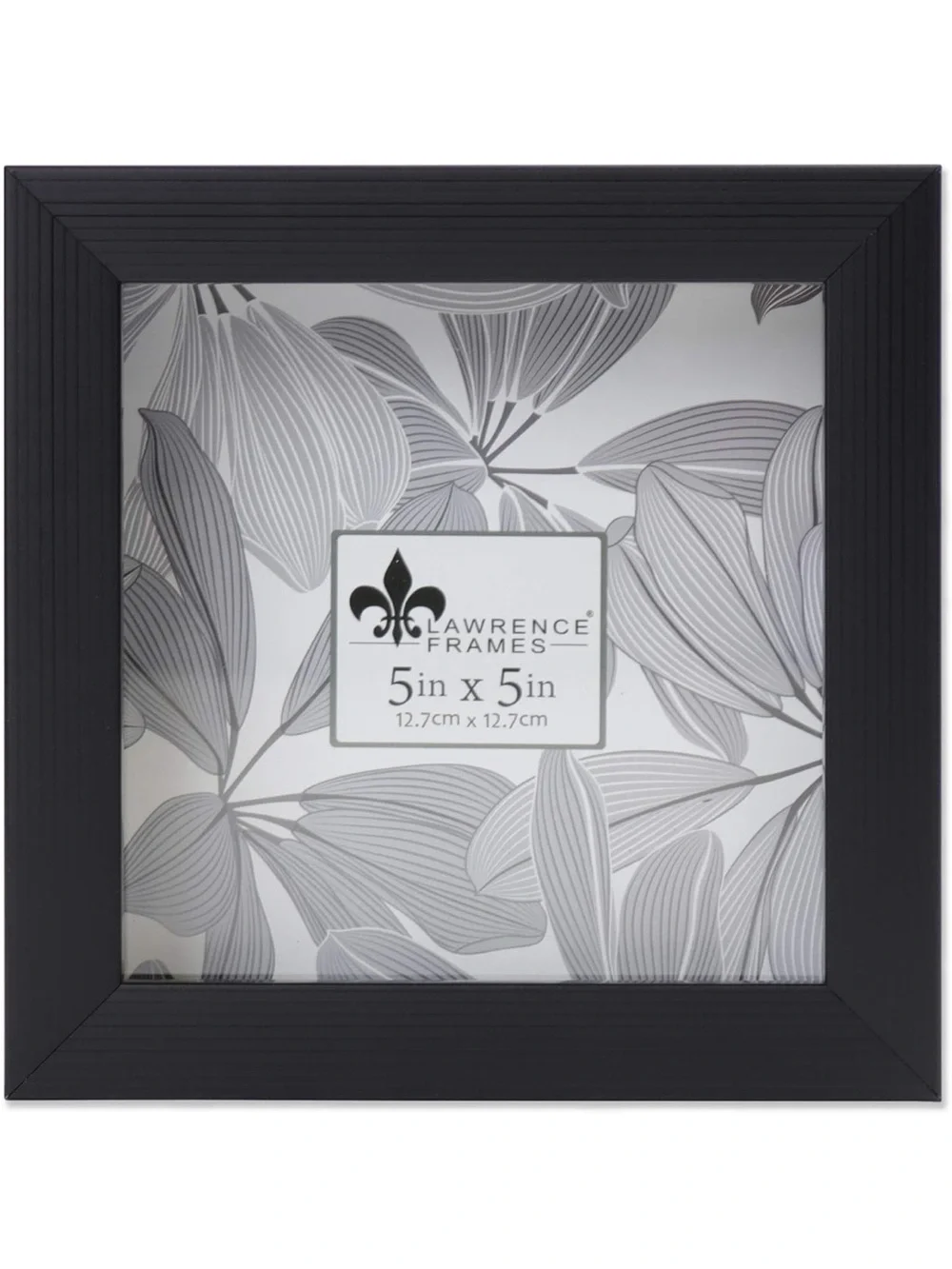 Lawrence Frames 785055 Shadow Box Frame, 5x5, Black